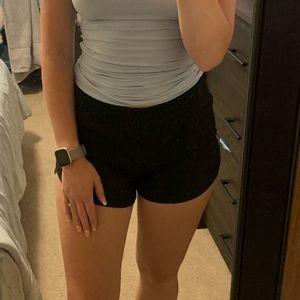 Athletic Black Shorts